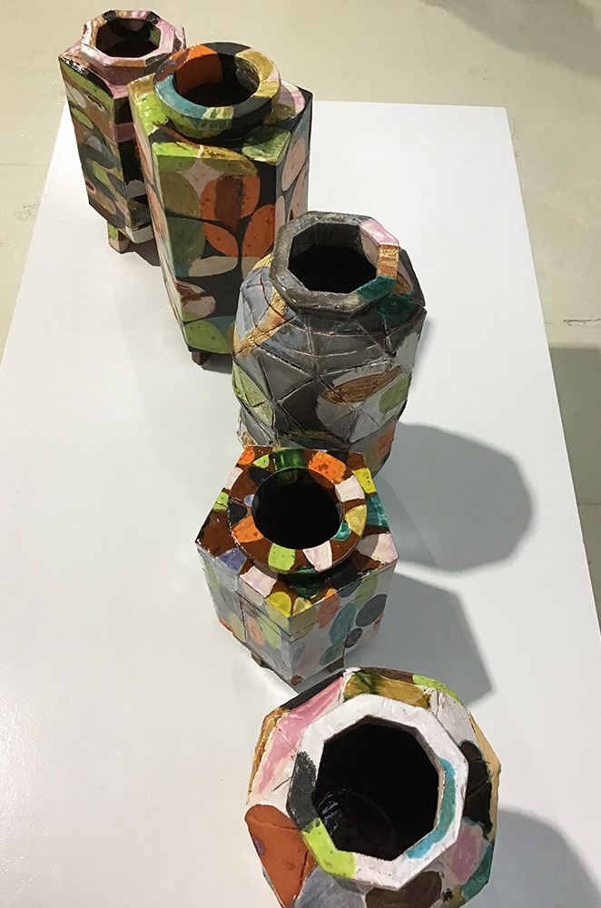 group of ceramic vessels